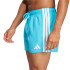 Maillot de bain adidas 3 Bandes Bld 3In Homme Bleu/Blanc