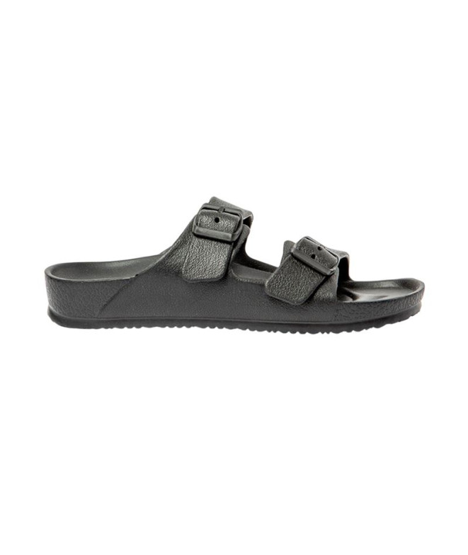 Chanclas Brasileras Coastal Negro Mujer