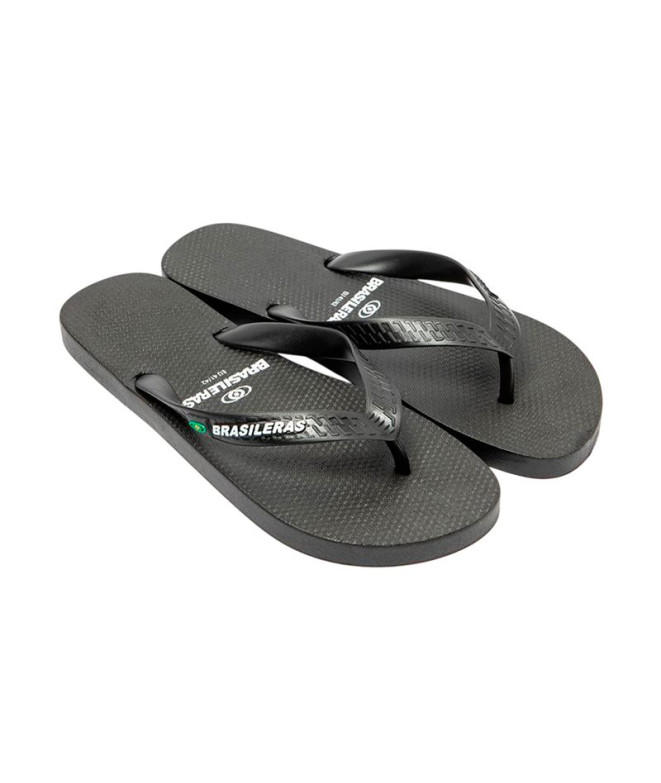 Chanclas Brasileras Classic Pro Negro Hombre