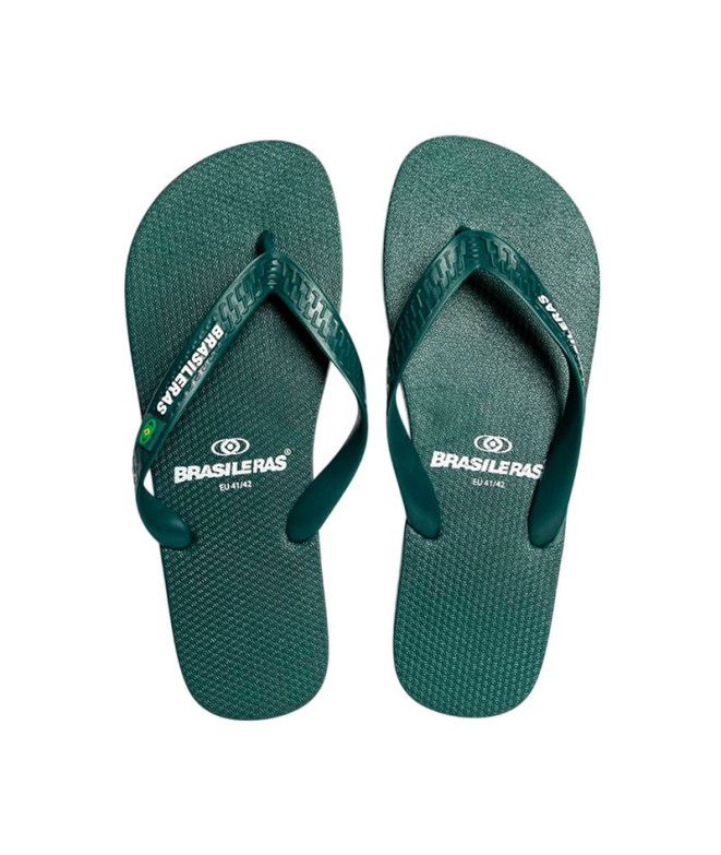 Tongs Brésiliennes Classic Pro Military Vert Homme