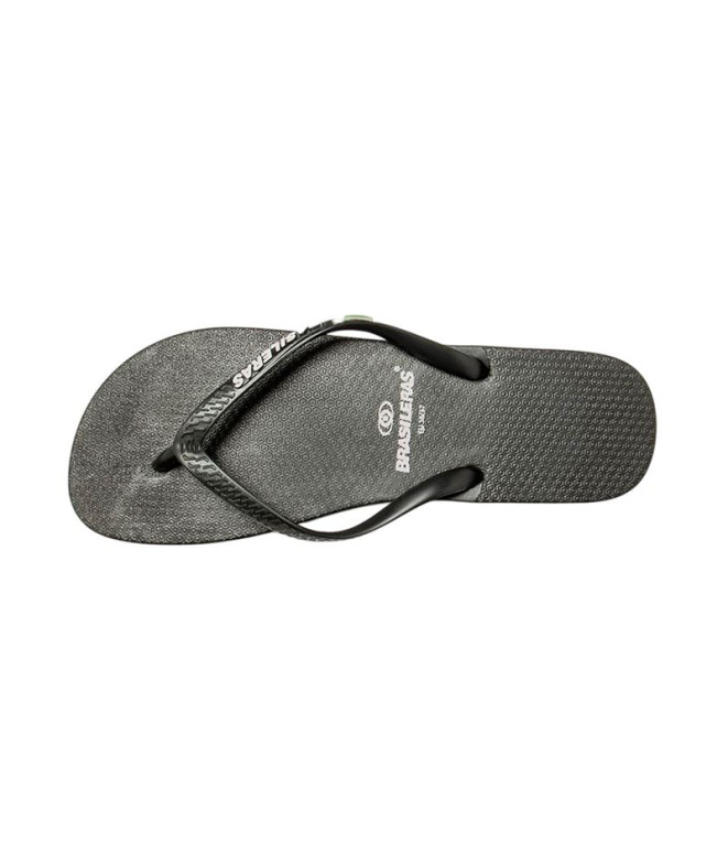 Chanclas Brasileras Classic Pro Negro Mujer
