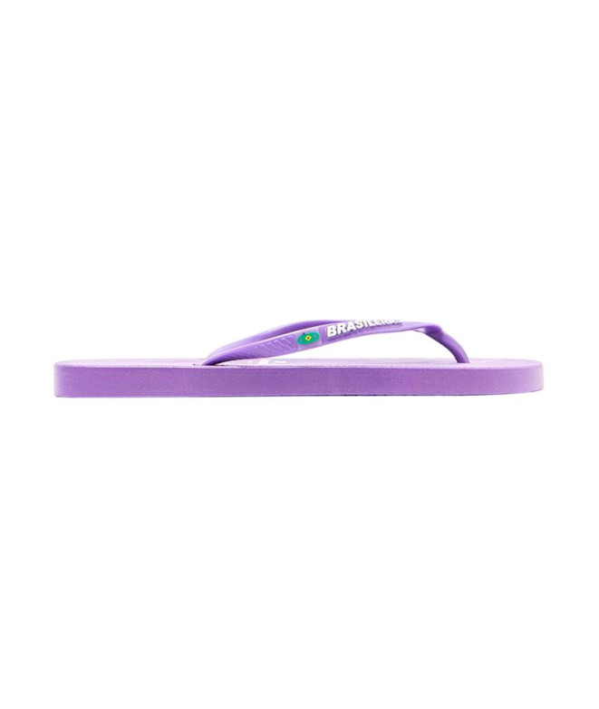 Chanclas Brasileras Classic Pro Morado Mujer