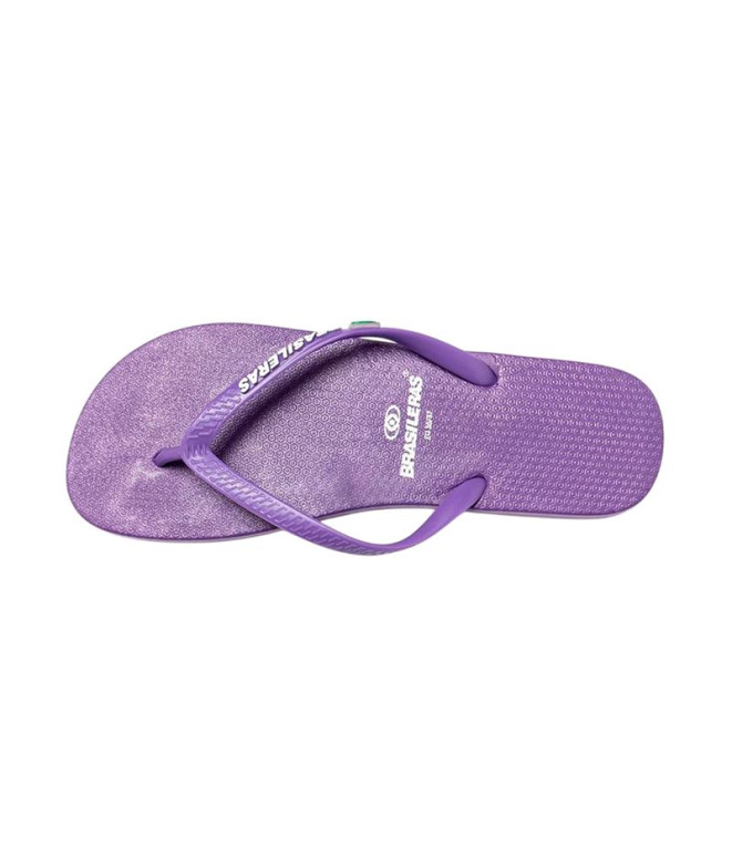 Tongs Brésiliennes Classic Pro Violet Femme