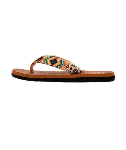 Tongs Brésiliennes Inca Beige Femme 2
