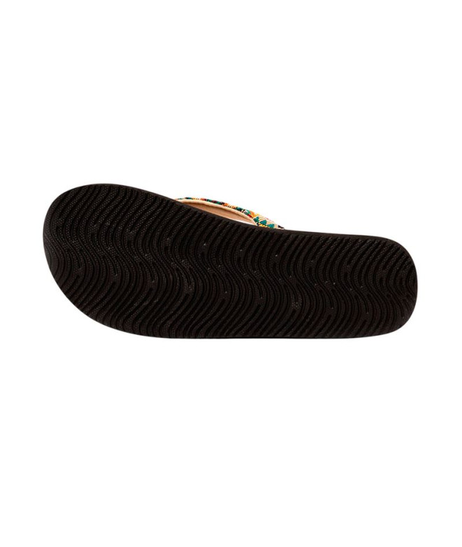 Tongs Brésiliennes Inca Beige Femme