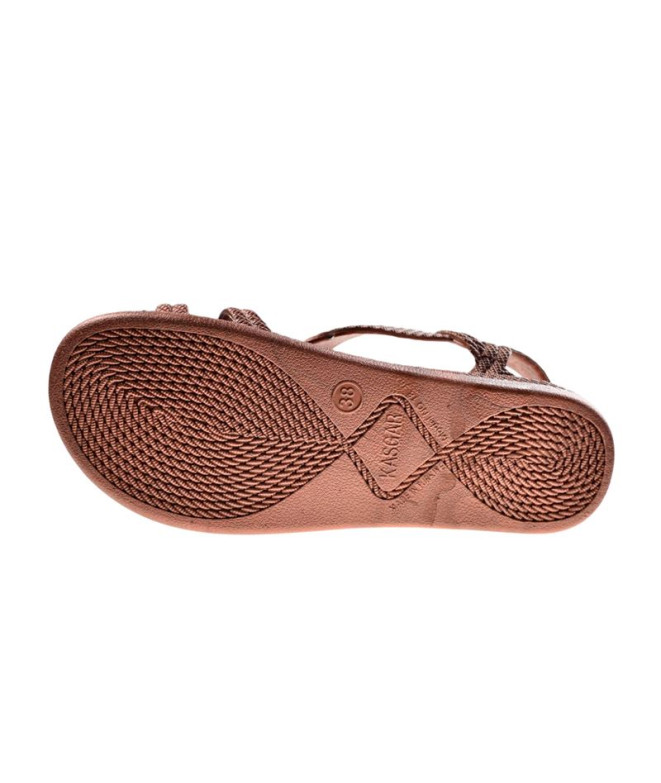 Sandales Brésiliennes Esmirna Marron Femme