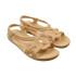 Sandalias Brasileras Esmirna Beige Mujer