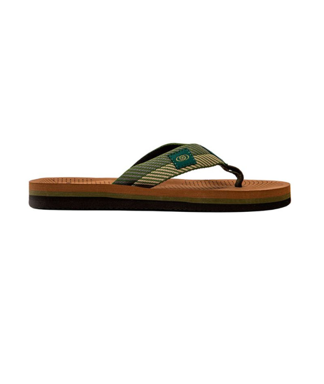 Chanclas Brasileras Maverick Verde Hombre