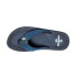 Chinelos Brasileiras Puff Marbled Azul Marinho Homem