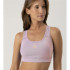 Sujetador Deportivo de Fitness Ditchill Sport Fire Mujer Lila