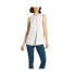 Camiseta de Fitness Ditchill Tank Top Aria Mulher Branco