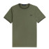 Camiseta Fred Perry Twin Tipped Homem Verde
