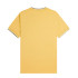 Camiseta Fred Perry Twin Tipped Homem Amarelo