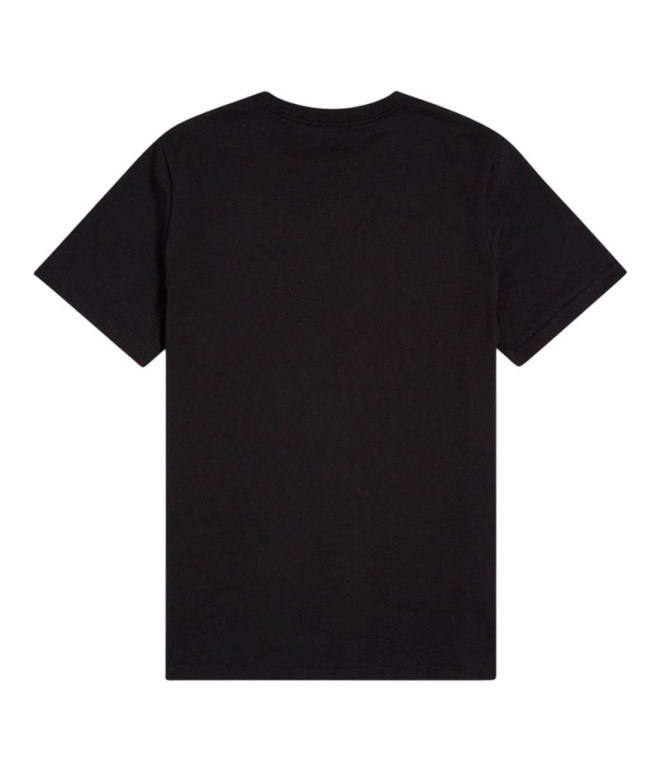Camiseta Fred Perry Crew Neck Homem Preto