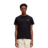 Camiseta Fred Perry Crew Neck Homem Preto