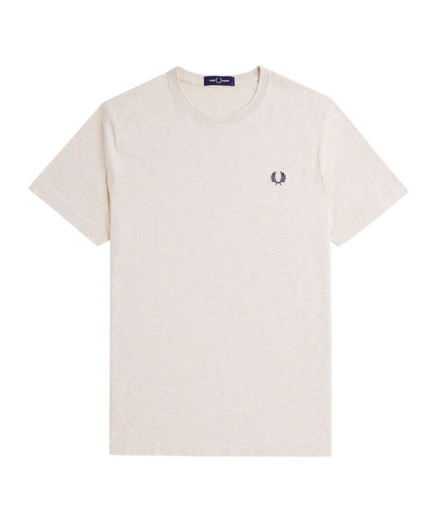 T-shirt Fred Perry Col Rond Homme Beige
