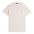 Camiseta Fred Perry Gola Redonda Homem Bege