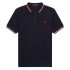 Polo Fred Perry Twin Tipped Fred Perry Homem Azul Marinho
