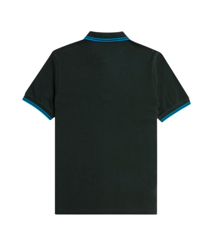 Camiseta Fred Perry Twin Tipped Homem Preto
