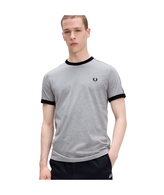 Camiseta Fred Perry Taped Ringer Homem