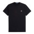 Camiseta Fred Perry Rear Powder Laurel Graphic Hombre Negro