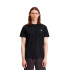 Camiseta Fred Perry Rear Powder Laurel Graphic Hombre Negro