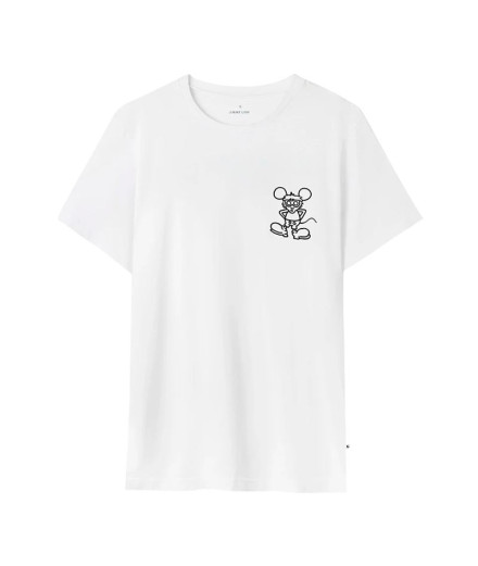 Camiseta Jimmy Lion Keith Haring x Jimmy Lion Branco