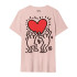 Camiseta Jimmy Lion Keith Haring x Jimmy Lion Rosa