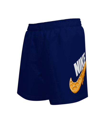 Bañador de Playa y Piscina Nike Niño Azul Marino Bañador de Playa y Piscina Nike Niño Azul Marino