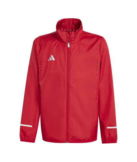 Veste de Running adidas Team Wind.Rdy Enfant Rouge