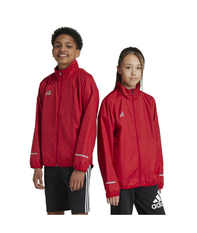 Veste de Running adidas Team Wind.Rdy Enfant Rouge
