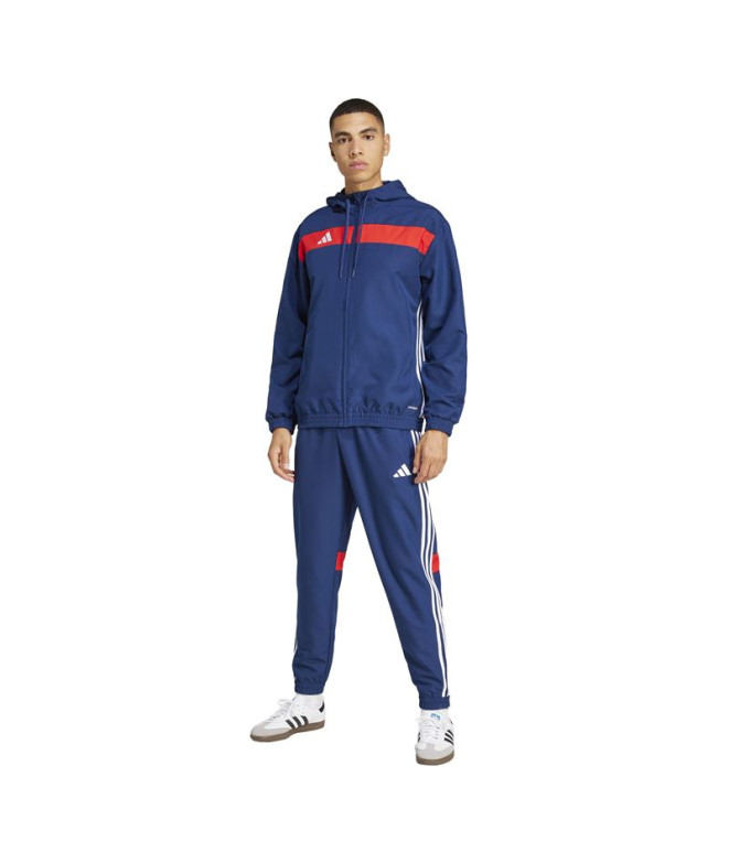 Pantalons de Football adidas Tiro Es Homme Bleu...