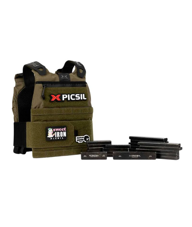 Lastres pour Gilet Picsil Plaques de poids 172C...