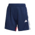 Pantalons de Football adidas Tiro Es Femme Bleu Marine/Rouge