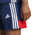 Pantalons de Football adidas Tiro Es Femme Bleu Marine/Rouge