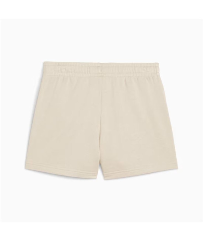 Pantalon Puma Essentials Script Fille Beige