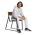 Pantalons adidas 3Bandas Fl Tc Homme Gris/Noir