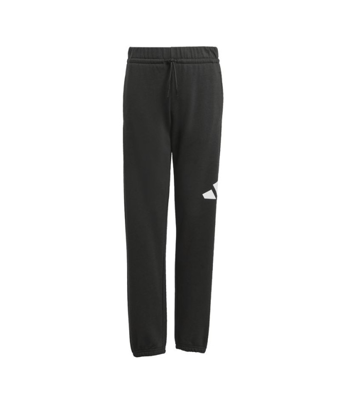 Pantalones adidas Bl French Terry 280 Infantil Negro/Blanco