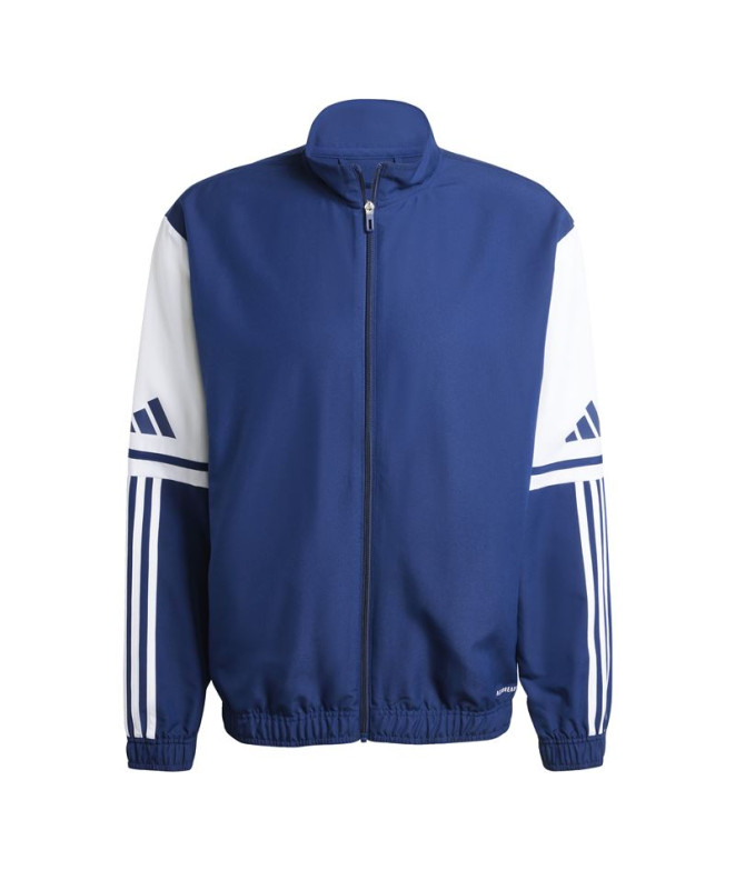 Chaqueta de Fútbol adidas Squadra25 Pre Hombre Azul/Blanco