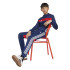 Pantalons de Football adidas Tiro Es Enfant Bleu Marine/Rouge