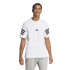 T-shirt adidas Future Icons 3Bandas Reg Homme Blanc