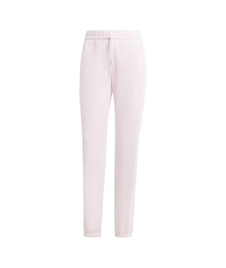 Calça adidas 3Bandas French Terry Cf Mulher Rosa