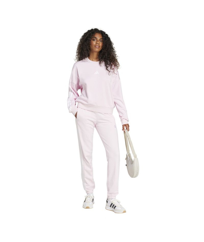 Pantalones adidas 3Bandas French Terry Cf Mujer...