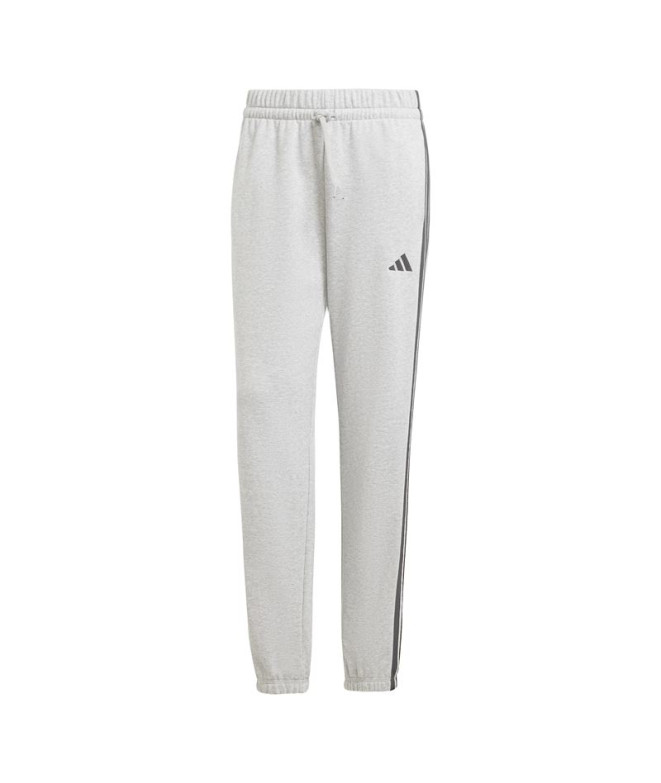 Pantalones adidas 3Bandas French Terry Cf Mujer Gris/Negro