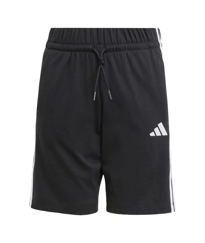 Pantalones adidas 3 Bandas Kn Sh 210 Infantil Negro/Blanco