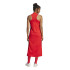 Vestido adidas 3Bandas Sj Dre Mujer Rubpur/Negro