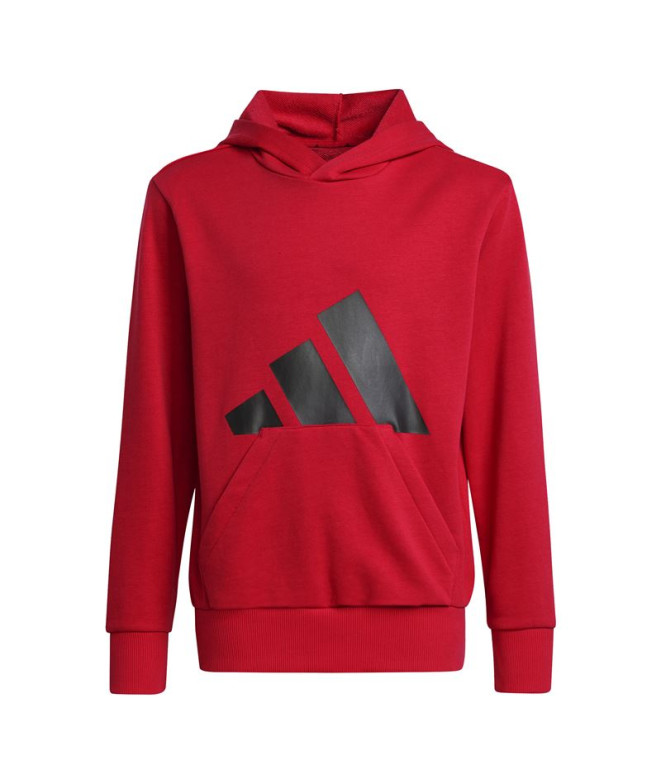 Sudadera adidas Bl French Terry Hd 280 Infantil Rubpur/Negro