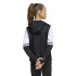 Moletom de Futebol adidas Squadra25 Hood Infantil Preto/Branco