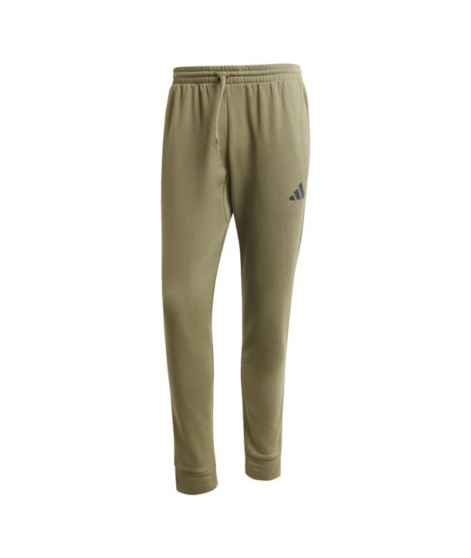 Pantalones adidas Feelcozy Hombre Verde Oscuro/Negro
