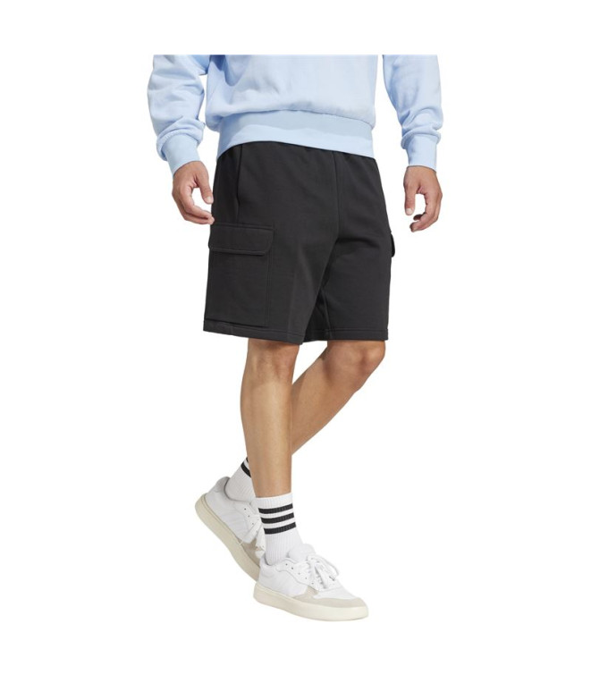 Calça adidas Felczy Sho Homem Preto/Branco